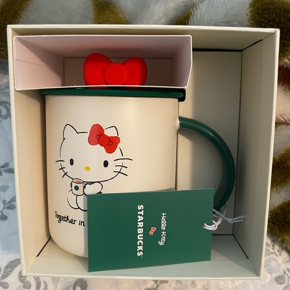 Hello Kitty Other - Starbucks Hello Kitty Ceramic Mug 16
oz. 2025 - Brand New